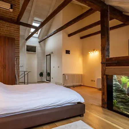 Old Port Lux Riverview Duplex In Center شقة